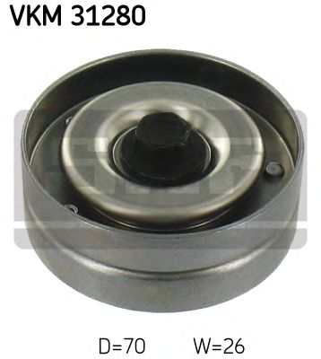 VKM 31280 SKF Ролик модуля натягувача ременя1